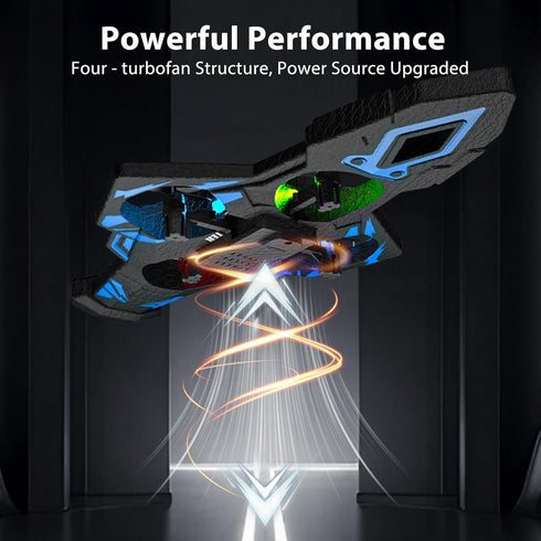 Virellia 8-16, 360 Flying Sword RC Airplane, Flying Dagger Remote Control Airplane Drone for Kids Adults Gesture