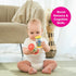 Edushape My First Rainstick, Set of 2 3 Inch Rainmaker Toys for Babies, Sensory Musical Instrument for Tummy Time Play
