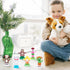 Welecom 6 Pcs Dancing Monkey Toy Solar Powered Dancing Animal Dolls Swinging Animated Bobble Dancer Window Sun Catcher