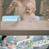 Generic Counter Bath Splash Guard - Silicone Shield Bathroom Accessory | Bath Tub Splash Guard | for Children Sink