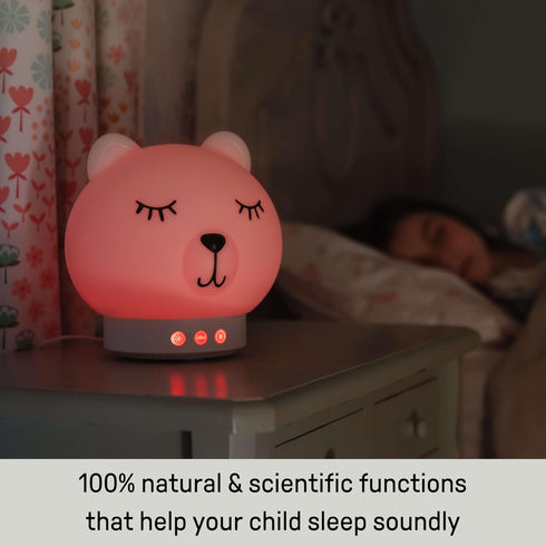 5-in-1 5 7 Ingenuity Baby Dream Machine Sleep Device with Cool-Mist Humidifier, Night Light, Red Light, Pink Noise