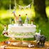 Mini Party Hats for Stuffed Animals Figures Cute Cake Cone Birthday Party Hats with Pom Poms Tiny Party Hats
