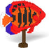 JEKCA Flame Angelfish 01S | Plastic Building Blocks for Age 14+