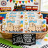 12 Pack Pre-Packaged 2nd 3-5 Train Party Favors, Wooden Train Painting Kits, Choo Choo Birthday Decorations, Toddler