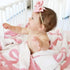 Cozy 30x40 Bow Blanket Pink Bows Soft Throw Blanket Reversible Premium Fabric for Best Comfort