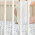Summer 52x28In 2 Pack Conches Bows Sea Baby Crib Sheets for Boy Girl Ocean Seashells Beach Soft Snug Fitted Crib