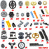 270pcs Technic-Parts Gears-Axle-Pin-Connector Compatible with Lego-Technic, Wheels Link Chain Gear Rack Steering Wheel Technic Bush Hook Tow Ball String Reel Differential. MOC Building-Blocks.