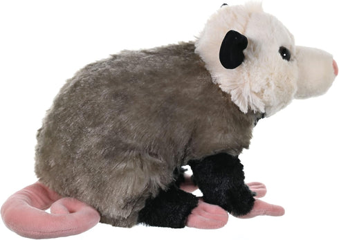 Wild Republic 12 Inches Opossum Plush - Stuffed Animal Toy for Kids
