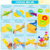 IHESPABLD 28 Set 3+ Playdough Tool Kit, Pcs Basic Clay and Dough Tools Starter for Kids Ages Creative Play Accessories