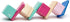 8 Piece Tegu Pocket Pouch Magnetic Wooden Block Set - Blossom