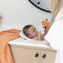 Set Bella Tunno Baby Bath Towel and Wash Mitt Soft Absorbent Hooded Towels and Mitt-Style Baby Washcloths, Oeko-TEX