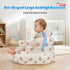 3 UNEEDE Inflatable Baby Seat for Months & Up, Infant Floor Chair for Sitting Up with Built in Air Pump, Lightweight