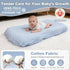 Meindoovm Cozy Baby Support Cushion - Snuggle Me Infant Support Cushion for Newborns | Breathable & Soft, Portable