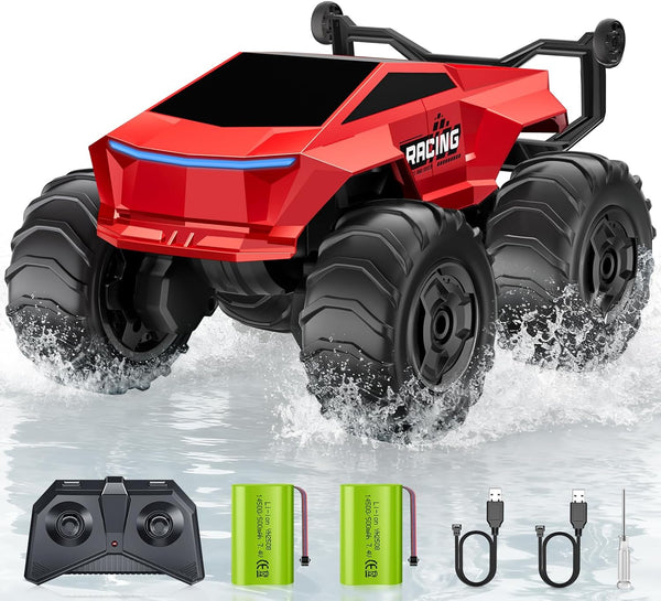 Remote Control Car RC Truck 1:16 Plus, 4WD Waterproof Amphibious RC Car