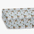 52" 28" HawSkgFub Duck Hunting Mallard Hunter Fitted Standard Crib Sheet for Baby Boy, Wild Animal Bird Reeds Blue