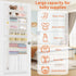TAHAVICE 5-Tier 10 Closet Over The Door Organizer with Mesh Pockets | Large Capacity Hanging Storage for Baby Diapers