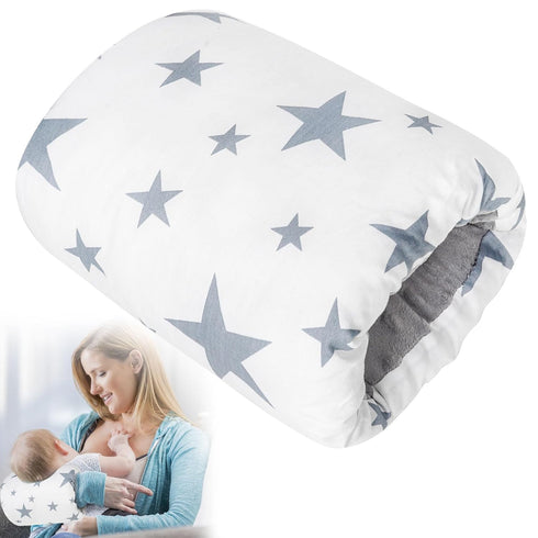TEUOPIOE Baby Feeding Arm Pillow,Soft Cotton Bottle Nursing Arm Pillows for Newborn,Breastfeeding Pillows