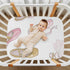 52x28in Baby Crib Sheet Ballet Shoes Ballerina Crib Mattress for Boys and Girls Playard Sheet Soft Breathable Fitted