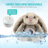 BEREST Baby Sleep Soother Bedtime Bunny with Starry Projector Night Light, Plush Stuffed Animal for Newborn Infants
