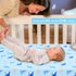 UOMNY Shark Fitted Crib Sheet for Baby Boys, Standard Crib and Toddler Mattresses, Ocean Crib Mattress Sheets 52 x 28