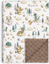 Buerhanerry Dragon Baby Blankets, Dragon Fairy Tale Themed Toddler Soft Minky Blanket with