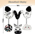 Hanging Rattle Toys for Crib Mobile - Car Seat Toys for Babies 0-6 Months, Black and White High Contrast Baby Toys