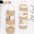 3-Tier 4 Hanging Basket, Wall Baskets, Over the Door Organizer with Hooks, Hanging Baskets for Organizing, Woven
