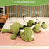 13.8 Inch, 1.6 Lbs SQEQE Weighted Dinosaur Plush, Weighted Dinosaur Stuffed Animal, Dino Plushies Pillow Toy Gift