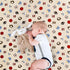 Set 3PCs Set Sets 38x24 Wowelife Sports Mini Crib Bedding Boys Brown Mini Crib Comforter Basketball Baseball Rugby
