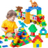 Anpcso Building Blocks for Toddlers 2-5 Including Dinosaurs Cars, 116-piece Large Classic Building