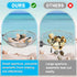 2 Pack 21.8in~34in Biggun Shark Tooth Sifter with Seashell Bags, Adjustable Sand Sifter & Beach Shovel, Beach Sand Toys