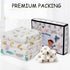 30x40 ZPECC Muslin Baby Blanket Thicker, Organic Cotton Newborn Receiving Quilt Hypoallergenic for Baby Essentials