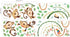 DECOWALL DW-1507S Monkeys on Vine Kids Wall Stickers - Peel and Stick Removable Wall Decals for Nursery Bedroom Decor