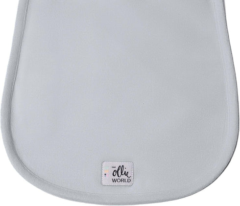 Stone Ergonomic Baby Burp Cloths - Moisture-Wicking Fabric