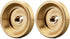 INJORA Brass Wheel Weights with 7mm Wheel Hex Hub for 1/24 RC Crawler Axial SCX24 AXI90081, 4pcs