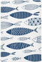 Fitted Crib Sheets for Boys Girls, Soft Breathable Comfortable Ornamental Fish Pattern