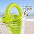 3+ HABA Spilling Funnel XXL with Sifting Shovel - Ultimate Sand & Water Mixing STEM Learning Activity, Kids Beach Toys