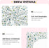 Sheet,52x28IN Pfrewn Christmas Crib Sheets for Boys Girls Green Rustic Fir Trees Fitted Crib Sheet Fits Standard Crib