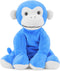 Ape Monkey Stuffed Animal Plush Toy, Soft Cute Blue Monkey for Toddlers & Kids, 7.9"