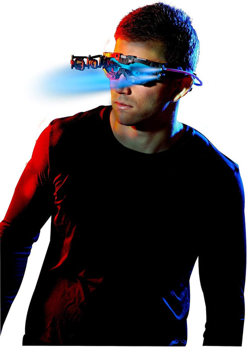 SpyX Night Mission Goggles - Spy Kids Toy with LED Light Beams, Adjustable Spy Lens for Junior Agents