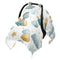 Mazeann Cute Dragons Watercolor Car Seat Cover Baby Breathable Soft Infant Carseat Covers