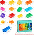 Cutedeer 258 Piece Classic Big Building Blocks Set for Kids, Compatible with Major Brands, STEM Toys with Gift Box