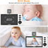 VTimes 5.5" 720P 1000ft Baby Monitor with Camera and Audio, HD Screen Video Baby Monitor No WiFi VOX Mode Pan-Tilt-Zoom