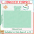 0-5 28 47 Inch Color,4 Xtinmee Toddler Bath Towels Hooded for Kid Year x Absorbent Baby Hooded Towel with Bear Ears
