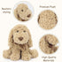 11.8 WEIGEDU Poodle Puppy Goldendoodle Stuffed Animal, Adorable Toy Dog Labradoodle Plush for Kids Boys Girls Birthday