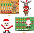 Christmas Stickers for Kids | 24 Sheets Make Your Own Santa Snowman Face Sticker Crafts for Xmas Activities
