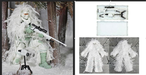 Valaverse Series 4 Arctic Sniper Gear Pack, White