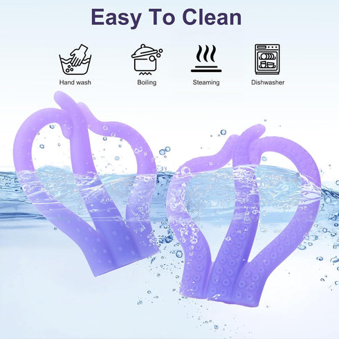 3-6 6-12 0-12 Teething Toys Months, Baby Teethers Months, Silicone Teething Toys for Baby Relief Months, Octopus