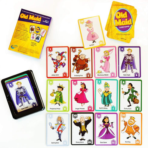 Continuum Games Old Maid Classic Card Game for Children Ages 4 & Up