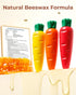 12 1-3 30-Page 120 JUPITEARTH Carrot Crayons for Kids Colors, Non Toxic Beeswax Crayons for Toddlers with Coloring Book